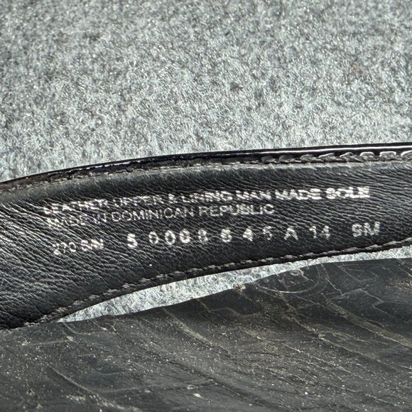 Tory Burch Thora Sandals Women's Size 9 Black Patent Leather Thong Flip Flops - Picture 11 of 11